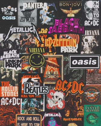 Rock And Roll Band Wallpaper Retro iPhone