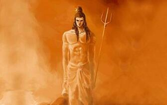 Animated Lord Shiva Image HD 1080p Wallpaper