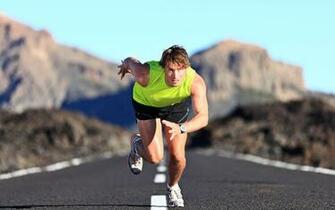 Wallpaper Start Run Man Athlete 4k Ultra HD
