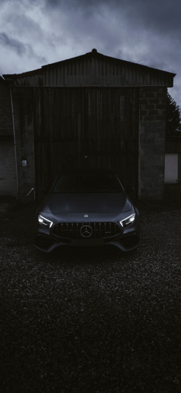 Black Car Mercedes Benz Wallpaper