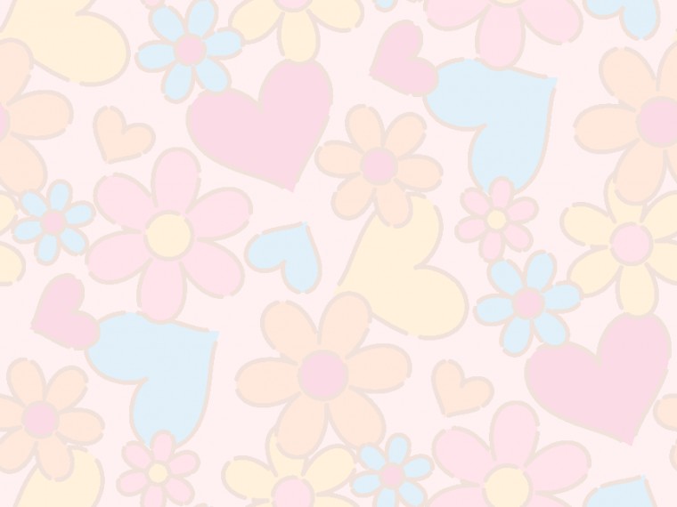 Flower Print Background Wallpaper