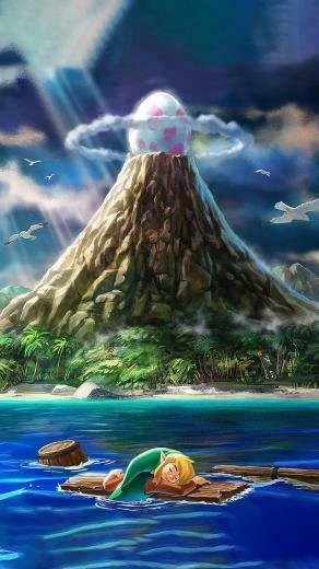 Links Awakening Mobile Wallpaper Including Link Zelda