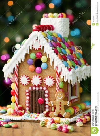 Pin Gingerbread House Clip Art Borders