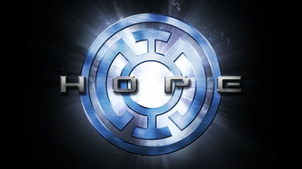 Blue Lantern Logo Wallpaper Hope Burns By