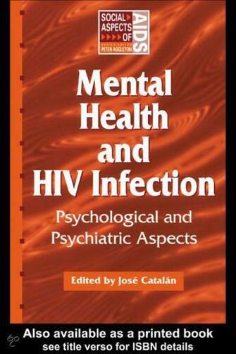 Bol Mental Health And Hiv Infection Ebook Adobe Pdf M V