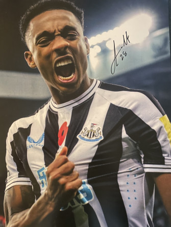 Signed Joe Willock Newcastle Photo Its Memorabilia