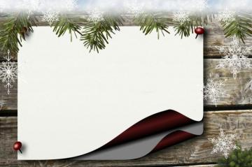 Bulletin Board Holly Paper Background Christmas Wallpaper