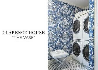 Stylish Wallpaper To Liven Up Your Laundry Room The Vase Hicks