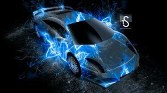 Blue Fire HD Lamborghini Murcielago Up