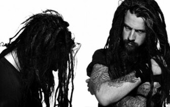 Metal Heavy White Zombie Rob Wallpaper Background