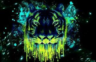 Trippy Tiger By Zinnet556