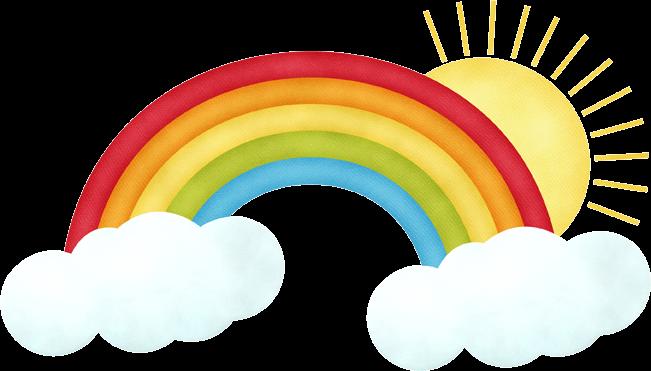 Image Sunshine And Rainbows Pc Android iPhone iPad Wallpaper