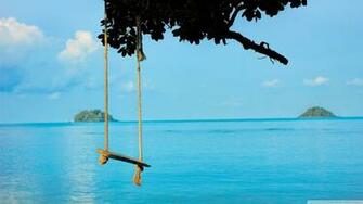 Relaxing Sea Swing Wallpaper Allwallpaper In Pc