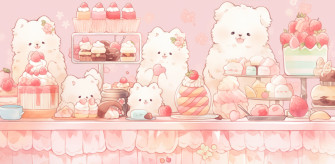 Kawaii Dogs Wallpaper By Patrika