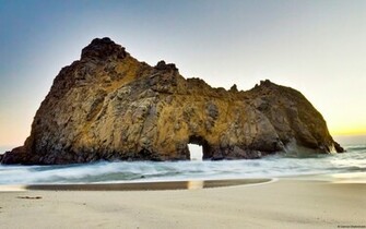 Pfeiffer Beach Big Sur Wallpaper