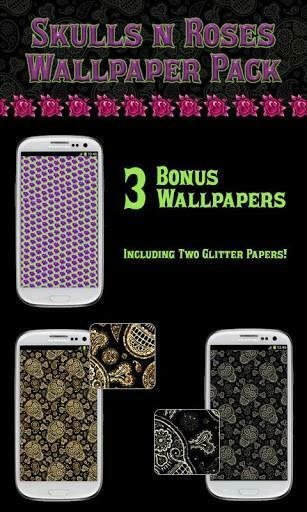 Skulls N Roses Wallpaper Pack App Para Android