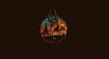 Minimalism Figure The Lord Of Rings Art