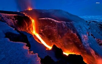 Volcano Wallpaper Nature