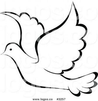 Dove Bird Flying Clipart