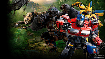 Transformers Rise Of The Beasts Wallpaper Jungle