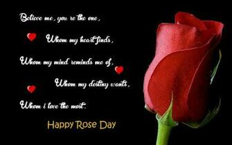 Happy Rose Day Wallpaper With Black Background Jokescoff