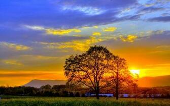 Cool Sunset Background