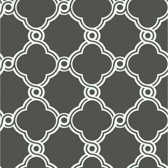 Wallpaper Geometric Moroccan Trellis