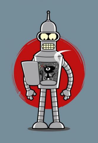 Bender Luci Demon Within Disenchantment Futurama Classic