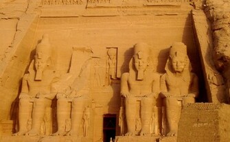 Ancient Egypt Antico Egitto Abu Simbel Ramses Tour Wallpaper Travel