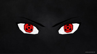 Sharingan Minimalist Wallpaper By Kokeen