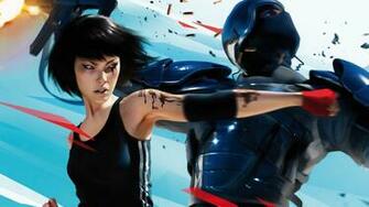 Faith Connors Mirror S Edge Wallpaper