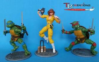 Teenage Mutant Ninja Turtles Classic Figures By Zelu1984