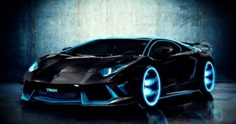 Diablo Blue Lamborghini Veneno Roadster Wallpaper