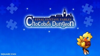Chocobo Dungeon HD Wallpaper By Xamxi