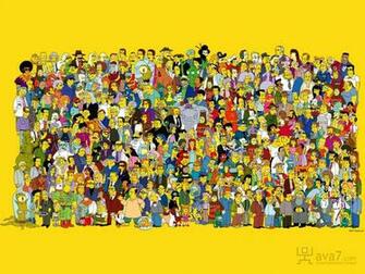 Simpsons Characters Wallpaper Kb