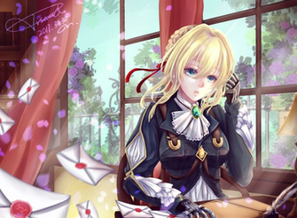 Violet Evergarden Full HD Wallpaper And Background Image