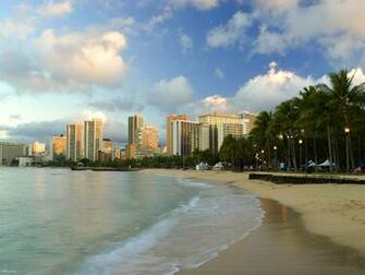 Waikiki Beach Desktop Wallpaper Iskin Co Uk