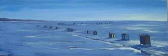 Ice Fishing Wallpaper