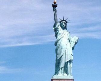 Statue Of Liberty Silhouette Night Wallpaper