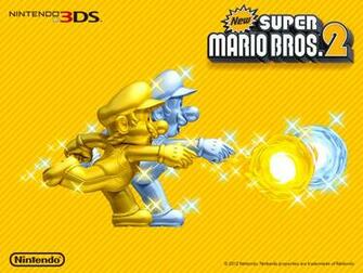 Gengame Nintendo Releases Official New Super Mario Bros Wallpaper