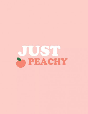 Cute Peach Wallpaper