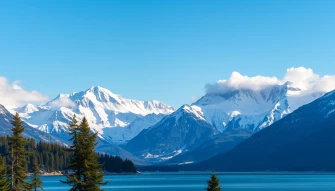 Snowy Mountains Wallpaper