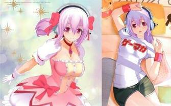 Super Sonico HD Anime Desktop Wallpaper