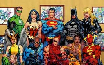 Justice League Of America Desktop Wallpaper