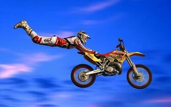 Motocross Jumping Wallpaper Background Photos HD