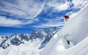 Ski Mountain Wallpaper Top Background