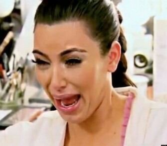Kim Kardashian S Ugly Crying Face Featured On iPhone Case Photo