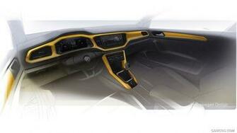 Volkswagen T Roc Design Sketch HD Wallpaper