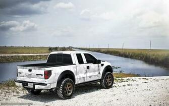 Wallpaper Ford Raptor White Camouflage Paint Desktop