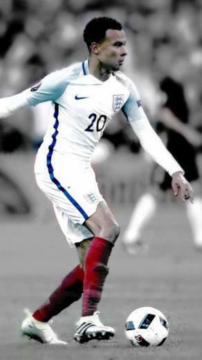 Football Wallpaper On Dele Alli iPhone Eng
